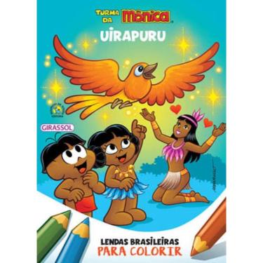 Imagem de Turma Da Mônica - Lendas Brasileiras Para Colorir - Uirapuru