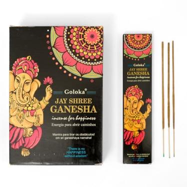 Imagem de YOGATERIA Incenso Indiano Massala Jai Shree Ganesha Natural Orgânico Goloka 12 caixinhas (12 caixinhas)