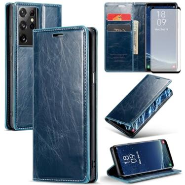 Imagem de Asuwish Capa de telefone para Samsung Galaxy S8 Plus capa carteira de vidro temperado protetor de tela flip suporte para cartão de crédito slot bolsa celular S8plus S 8 8plus 8S Edge S8+ SM-G955U