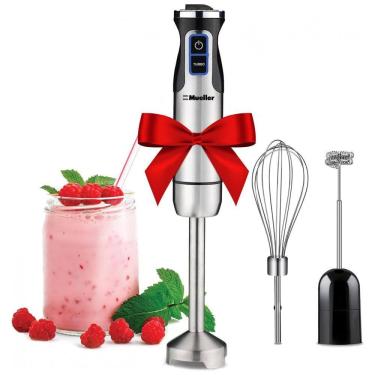 Imagem de Mixer Multifuncional com 9 Velocidades e Acessórios, 500W, 110v, MUELLER AUSTRIA 1, Prateado