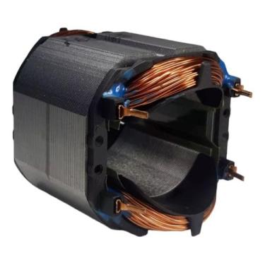 Imagem de Estator (bobina) 220v p/Furad. bosch GSB13RE 750w 160422059K - robert 