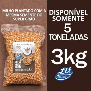 Imagem de MILHO PARA PIPOCA DOCE MUSHROOM 3kg SUPER GRAO -  - NoBrand