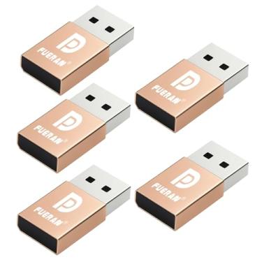 Imagem de FUERAN Adaptador de exibição virtual 4K 60Hz USB-C Tipo-C DDC EDID fictício plugue fantasma sem cabeça emulador 2K1080P@60Hz (DP-1080P-60Hz-5P-jin)