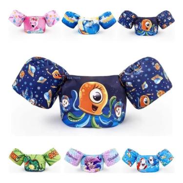 Imagem de Colete Piscina Criança Infantil Kids Boia De Br Space Invade