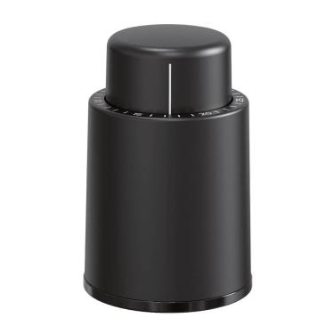 Imagem de Tampa para Garrafa de Vinho 7cm Kenya Preta