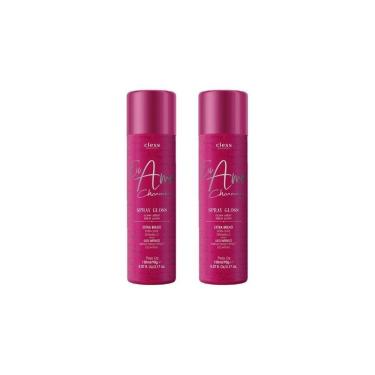 Imagem de Hair Spray Fixador Charming Brilho Gloss 150Ml - Kit Com 2Un