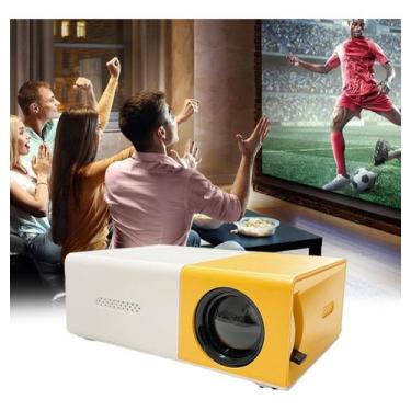 Imagem de Projetor Led Portátil 1080p Cinema Filme Futebol Hdmi Tv Pc - Projetor