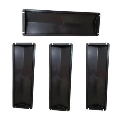 Imagem de Forma Plastica Pingadeira Capa De Muro 60X19X05Cm 4 Unidades - Gme For