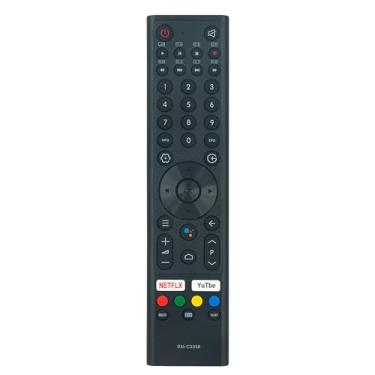 Imagem de AIDITIYMI Controle remoto de substituição RM-C3358 compatível com JVC RMC3358 Smart 4K UHD LED Android TV