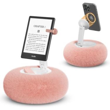 Imagem de Suporte Magnético para Celular SupeDesk - Travesseiro Rosa