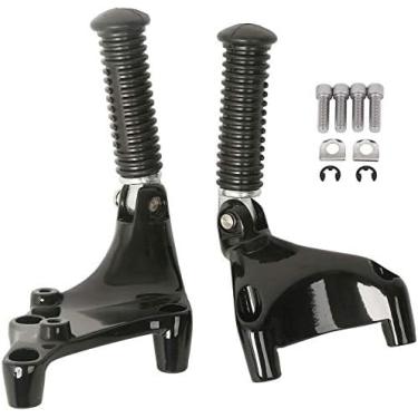 Imagem de H-YEEU Apoios Para Os Pés Do Passageiro Traseiro Da Motocicleta, Suporte Pedal, Compatível Com Harley Sportster Xl 883 1200 2004-2013