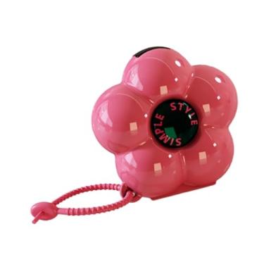 Imagem de APLVFFZH Briores de Caixa de Jóias Pequenas Brias de Caixa 5 Caixa de Jóias de Viagens de Grade Caixa de Armazenamento Multifuncional para Mulheres, Rosa