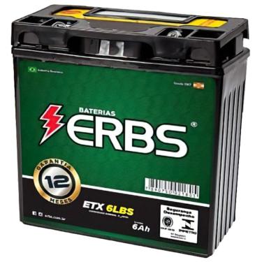 Imagem de Bateria Selada ERBS 6ah 12V ETX6LBS C100 MTX125 NH80