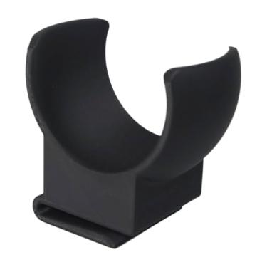 Imagem de harayaa Coletor de bolas de tênis, pode ser instalado em acessórios de raquete, pegador de bolas de golfe para tênis de padel ao ar livre, Preto