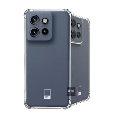 Imagem de Capa Case Premium Transparente Compatível Motorola Moto G15 Anti Impacto Shock Choque TPU Alta Proteção