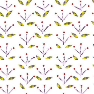 Imagem de Papel De Parede Folhas Coloridas Autocolante Sala Quarto - LRP