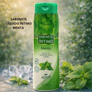 Imagem de Sabonete Líquido Íntimo Menta Apinil 200ml