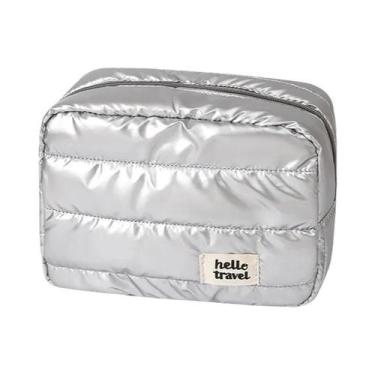 Imagem de Bolsa De Maquiagem À Prova d'Água De Grande Capacidade, Organizador Mu