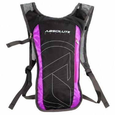 Imagem de Mochila de Hidratação Absolute Outfit Nero 2L Preta/Roxo