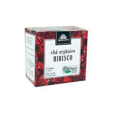Imagem de Chá de Hibiscus Orgânico Kampo de Ervas 10 sachês
