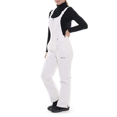 Imagem de Arctix Macacão feminino Essential com isolamento térmico, Branco, XG