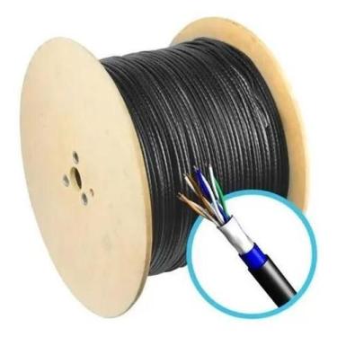 Imagem de Cabo F / Utp Blind Lan Cat-5E Ext Dupla Capa 305 Metros - New Line Cab
