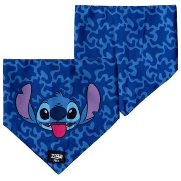 Imagem de Stitch Bandana PET Roupa Oficial Disney Lilo E Stitch