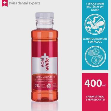 Imagem de Enxaguatorio bucal edel + white fresh + protect 400ML