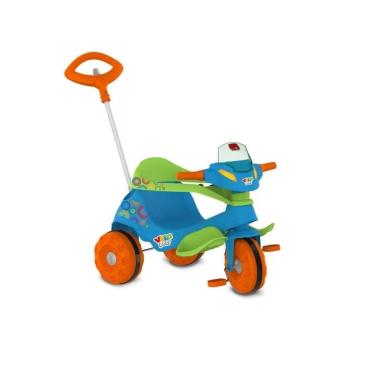 Imagem de Triciclo Velobaby G2 Passeio e Pedal azul
