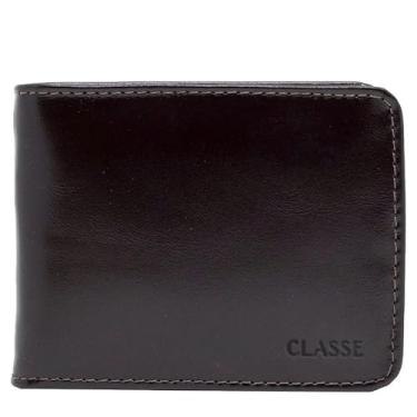 Imagem de Carteira Classe Couro Social Masculina 449 (Café, M)