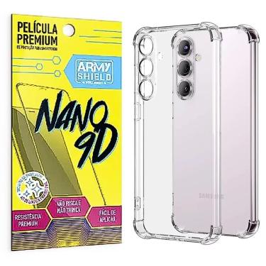 Imagem de Capa + Pelicula Galaxy S25 Plus Cerâmica 9D - Armyshield