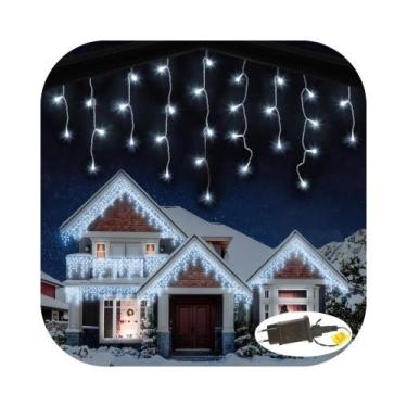 Imagem de Cascata 400 Leds Com Strobo 10 Metros Prova D'água 31v Bivolt Natal Br