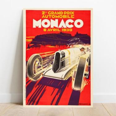 Imagem de Placa Decorativa Monaco - TaColado., 30x40cm