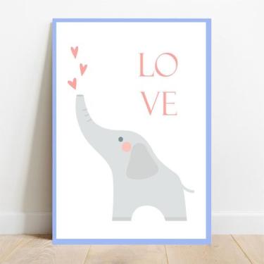 Imagem de Placa Decorativa Bebê Love - TaColado., 15x21cm