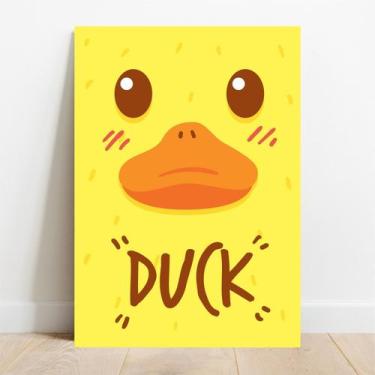 Imagem de Placa Decorativa Pop Duck - TaColado., 30x40cm
