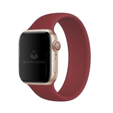 Imagem de Pulseira Loop Solo Silicone Compatível Com Apple Watch - Baú do Viking