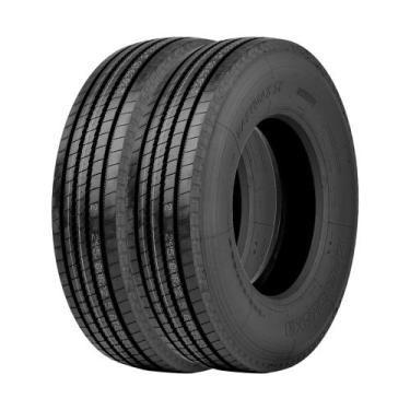 Imagem de Jogo 2 Pneus Speedmax Aro 22.5 Easymax S2 295/80R22.5 152/148M 18 Lona