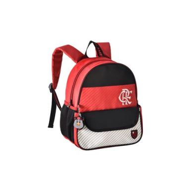Imagem de Mochila De Costas Do Flamengo Escolar Infantil Com Alça Resistente Par