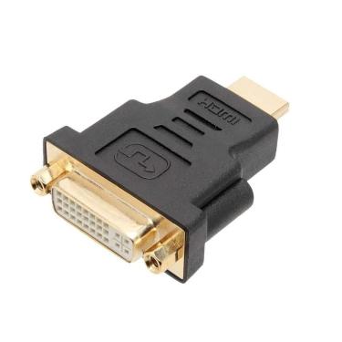 Imagem de Adaptador Dvi Femea X Hdmi Macho Pix 003-8601 Preto - Pix
