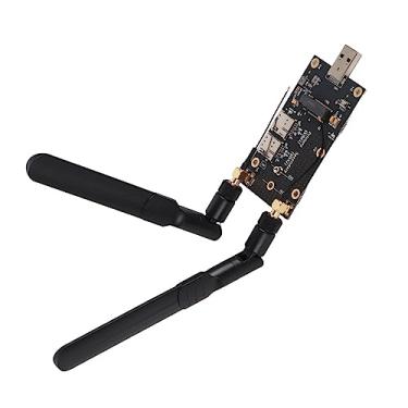 Imagem de M.2 Adapter, NGFF M.2 To USB3.0 Converter Dual SIM Card Slot Adapter Module Modem Adapter With Antennas Screws For LTE 4G 5G Module