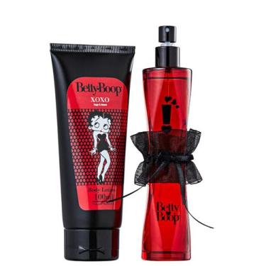 Imagem de Conjunto Betty Boop Xoxo Feminino - Desodorante Colônia 50ml + Hidrata