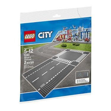 Imagem de Lego City Placas Cruz Retas 7280