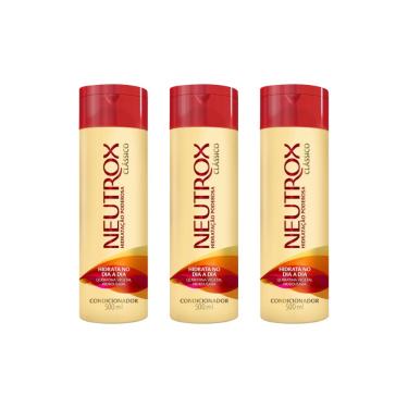 Imagem de Condicionador Neutrox Clássico 500ml - Kit c/ 3un