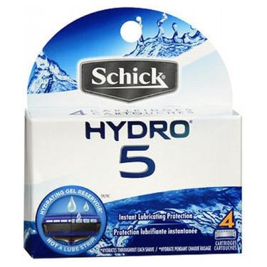 Imagem de Refil de Lâmina de Barbear Schick Hydro 5 - 4 unid. (Pack 2x)