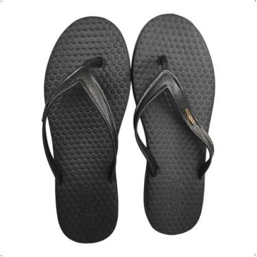 Imagem de Tamanco Feminino Azaleia Liz Light dedo com glitter Plataforma, 38, Pr