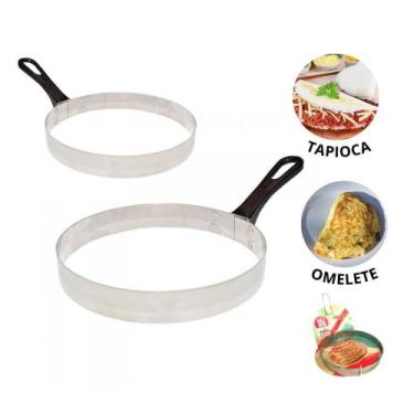 Imagem de Modelador de inox para tapiocas, panquecas e omeletes - LARES