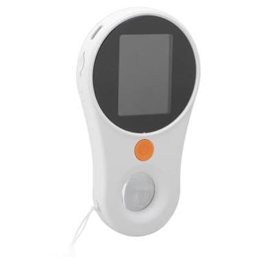 Imagem de Microscópio Portátil, Microscópio Macro Com 8 LEDs Tela Colorida IPS de 2,0 Polegadas 2MP Ampliação de 500x Lupa Portátil. (WHITE)