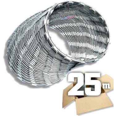 Imagem de Cerca muro espeto concertina rolo 30cm - 25m (100 voltas) - K. Metalur