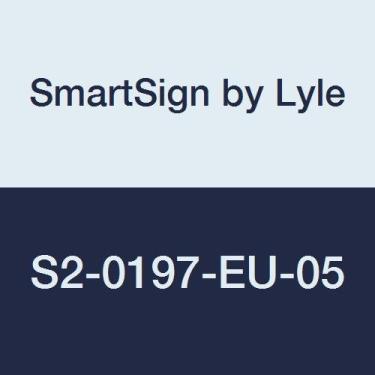 Imagem de SmartSign Etiqueta "Danger - Underground Cable" com seta para baixo | Vinil laminado de 8,9 cm x 12,7 cm