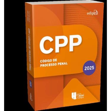 Imagem de Código De Processo Penal 2025 - Coleção Minicódigos